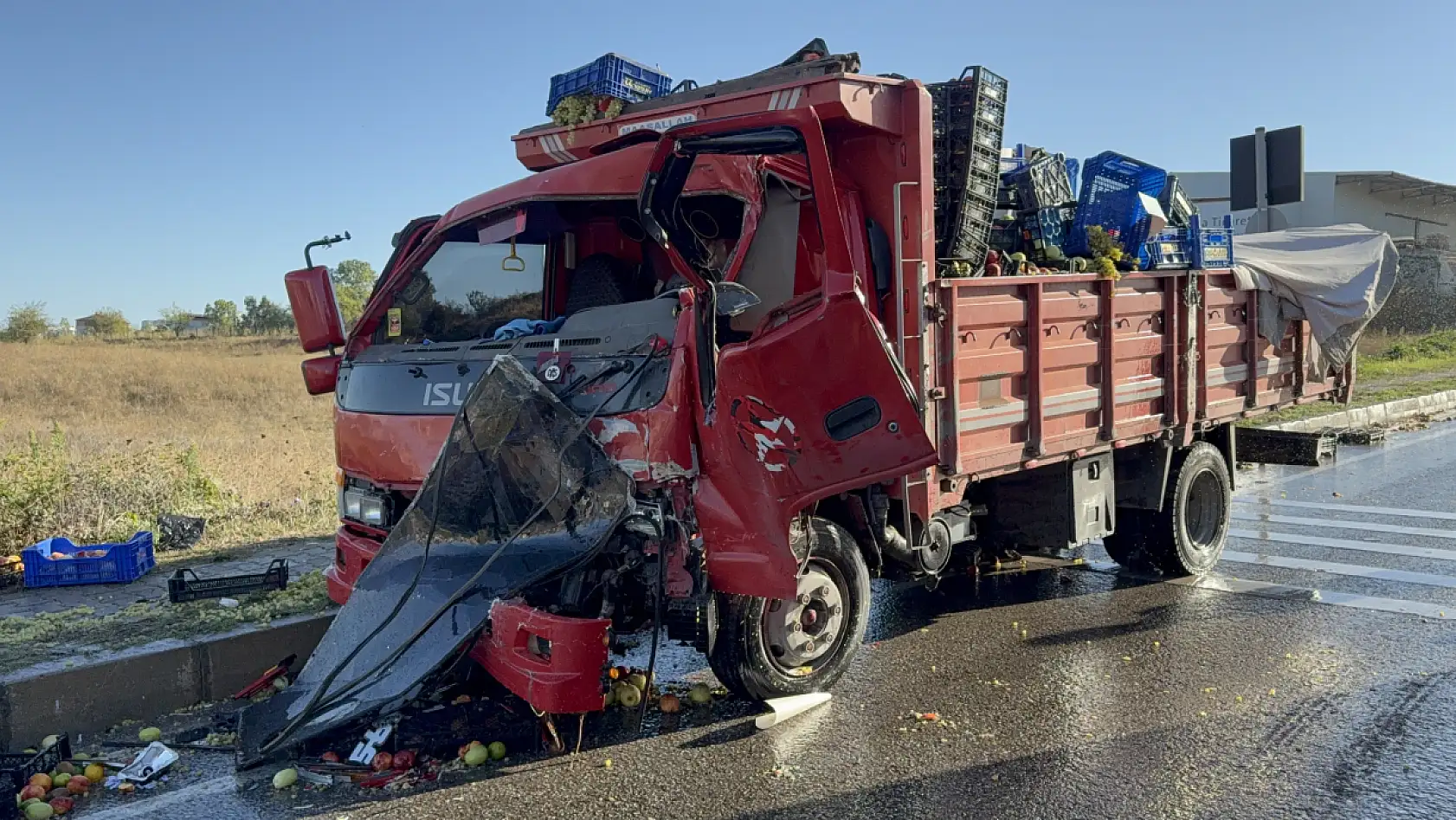 Samsun'da Ehliyetsiz Sürücü Kazaya Yol Açtı