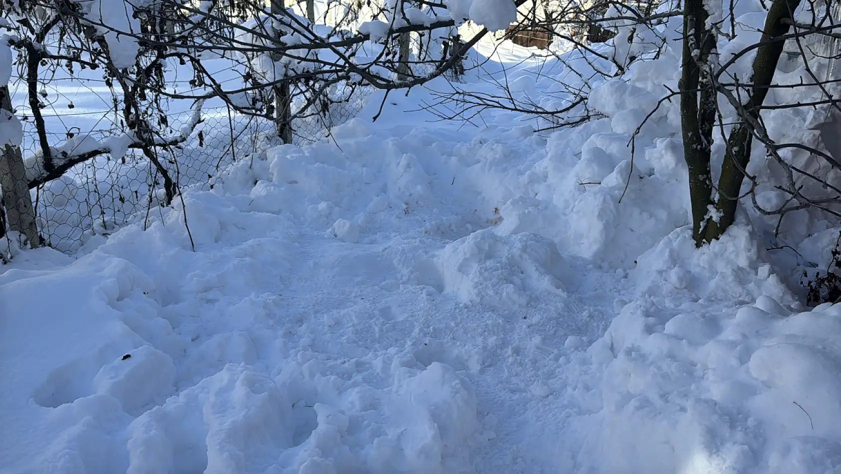 Karabük'te 80 yaşındaki bir kadın, evinin arka bahçesinde donmuş halde ölü bulundu