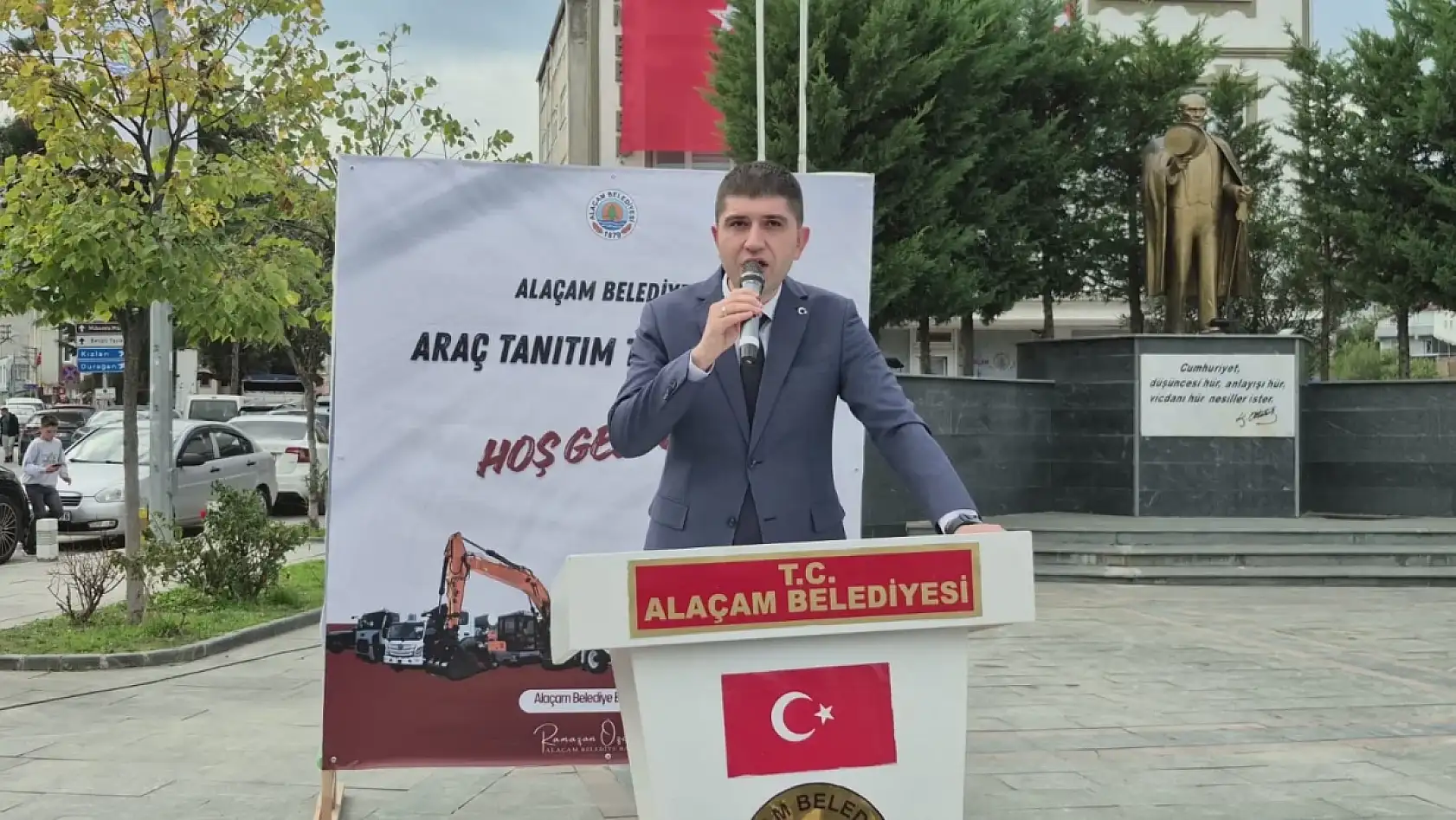 Alaçam Belediyesi araç filosunu güçlendirdi