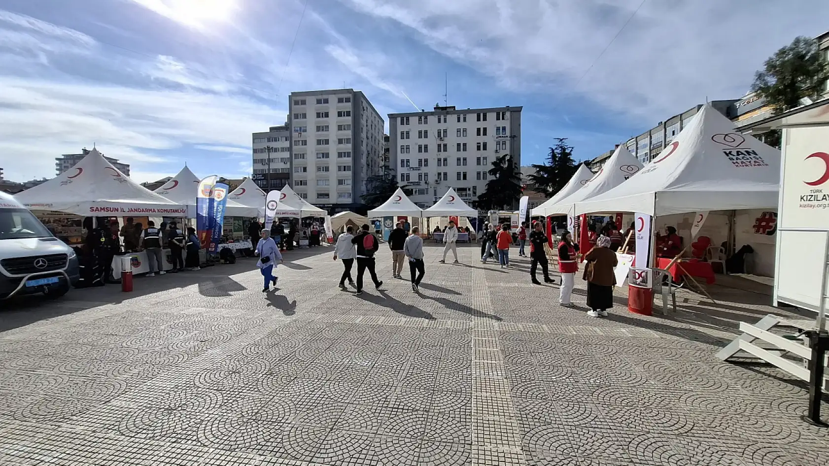 Kızılay Haftası Samsun'da Renkli Etkinliklerle Kutlandı