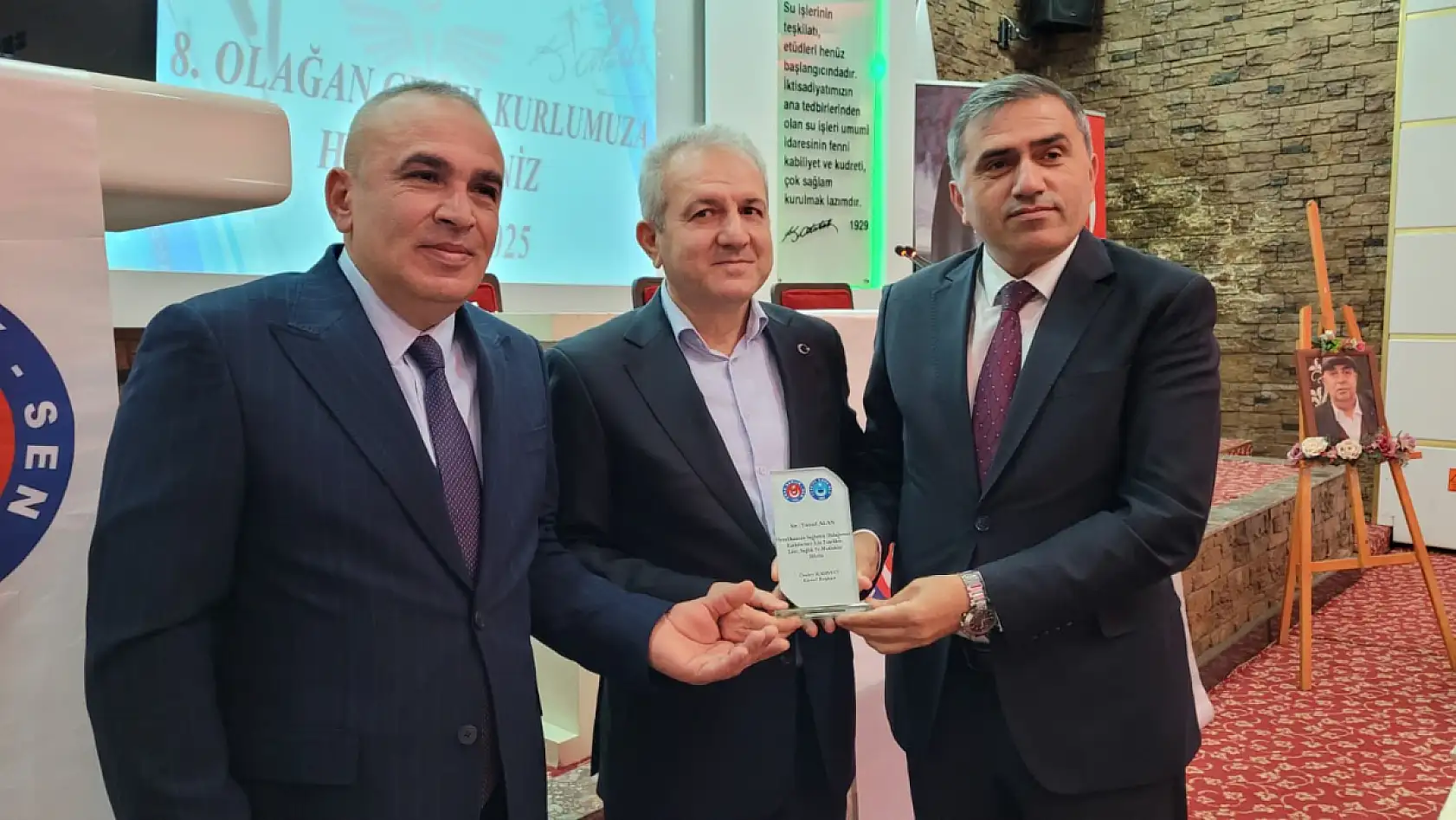 Türk Sağlık-Sen Samsun Şubesi 8. Olağan Genel Kurulu yapıldı