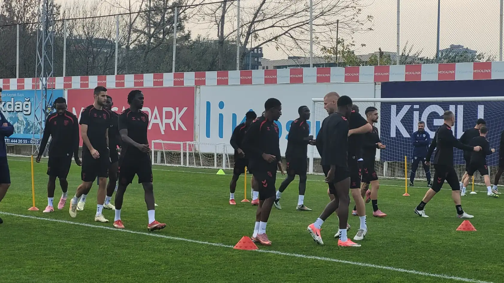 Samsunspor, Breidablik deplasmanı öncesi hazırlıklarını tamamladı