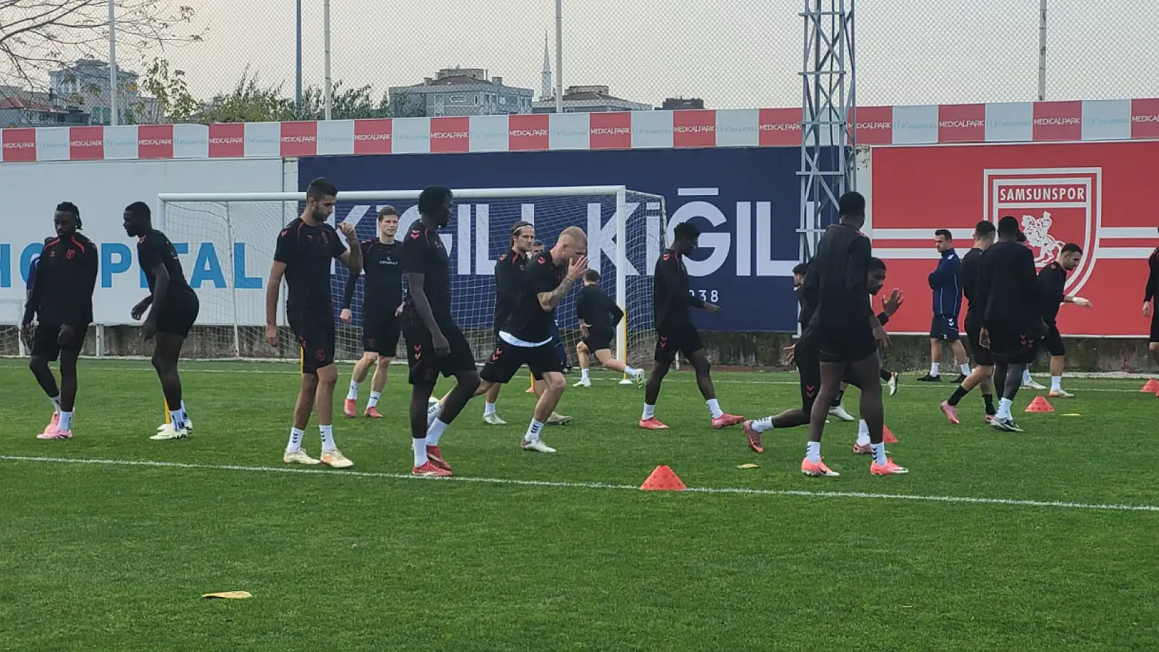 Samsunspor, Breidablik deplasmanı öncesi hazırlıklarını tamamladı