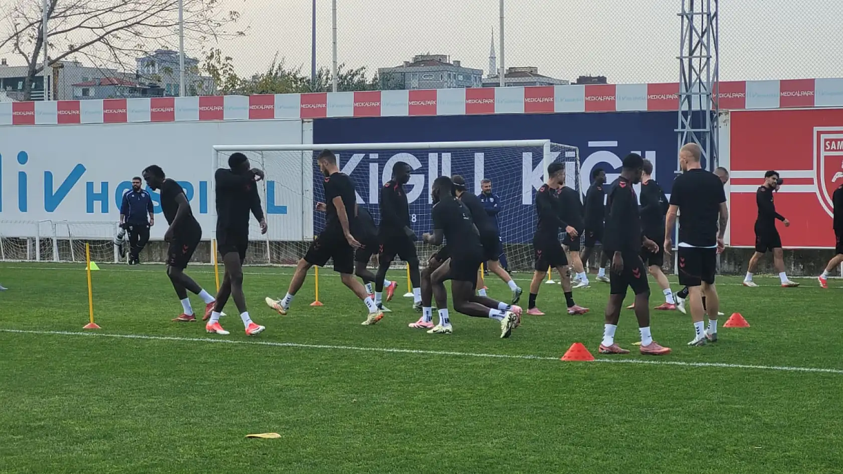 Samsunspor, Breidablik deplasmanı öncesi hazırlıklarını tamamladı