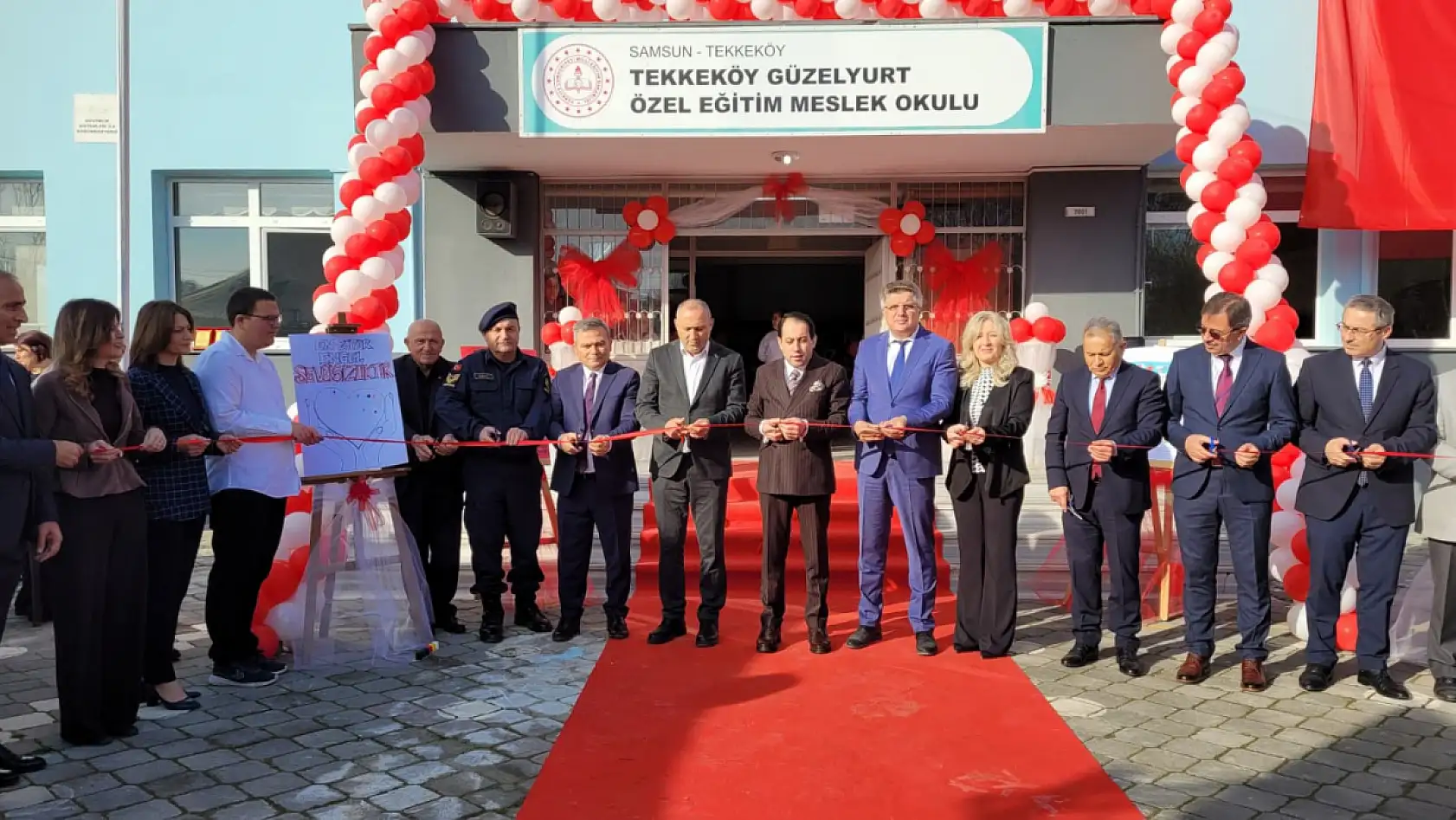 Tekkeköy Güzelyurt Özel Eğitim Meslek Okulu eğitim yılına başladı