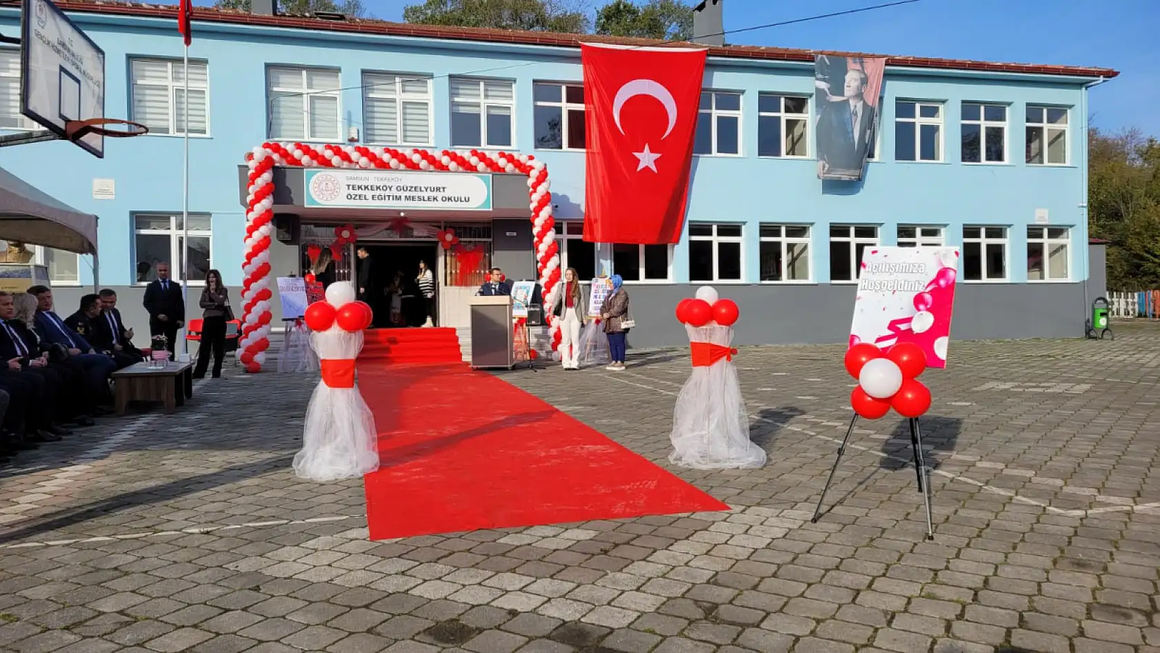 Tekkeköy Güzelyurt Özel Eğitim Meslek Okulu eğitim yılına başladı