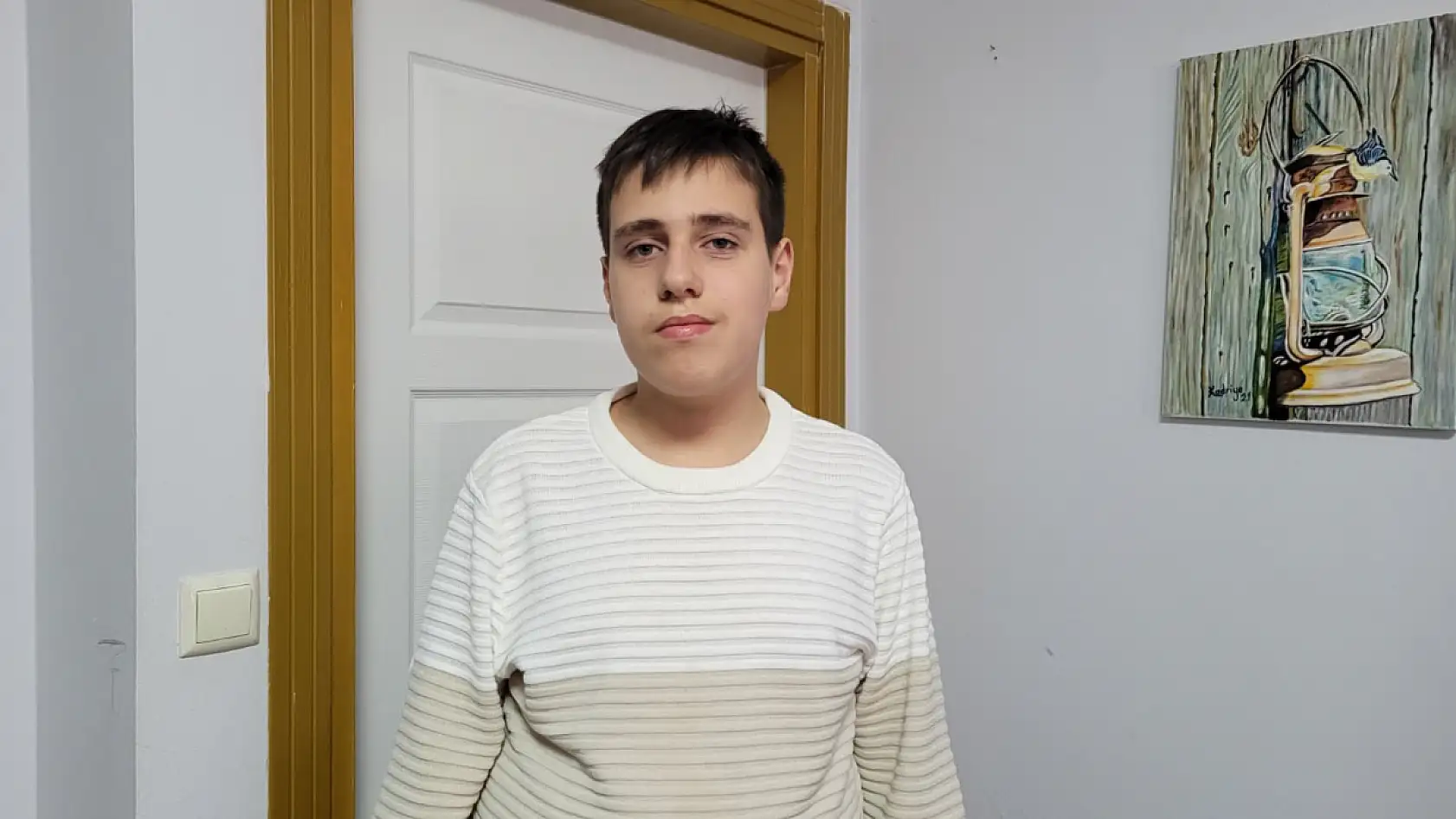 Otizmli Tarık Arda dünyasını müzikle renklendiriyor