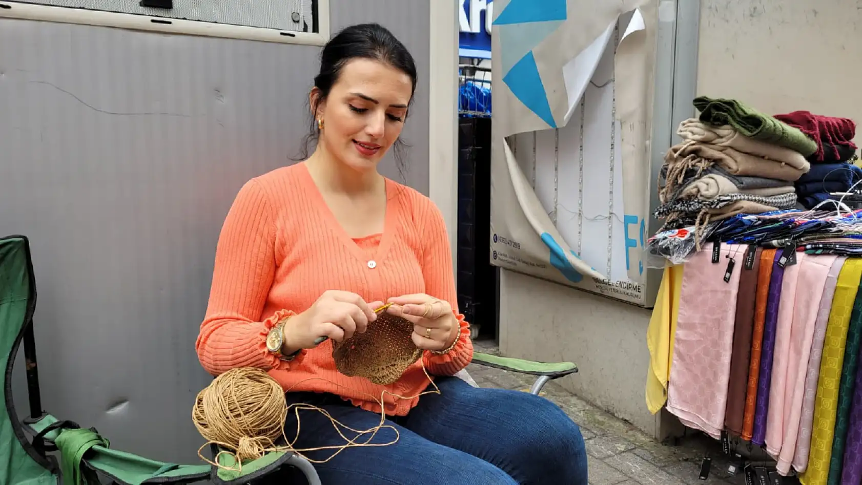 Sosyal medyada gördüğü el işini mesleğe dönüştürdü