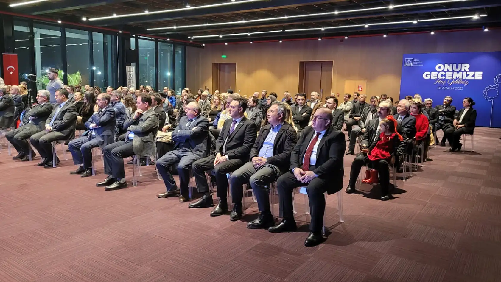 Samsun'da Makine Mühendisleri Odasının 71. yılı onur gecesiyle kutlandı