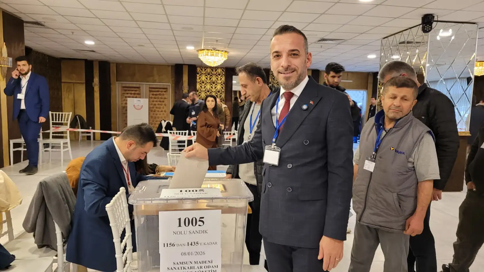 Samsun Madeni Sanatkarlar Odası'nda Genel kurul heyecanı