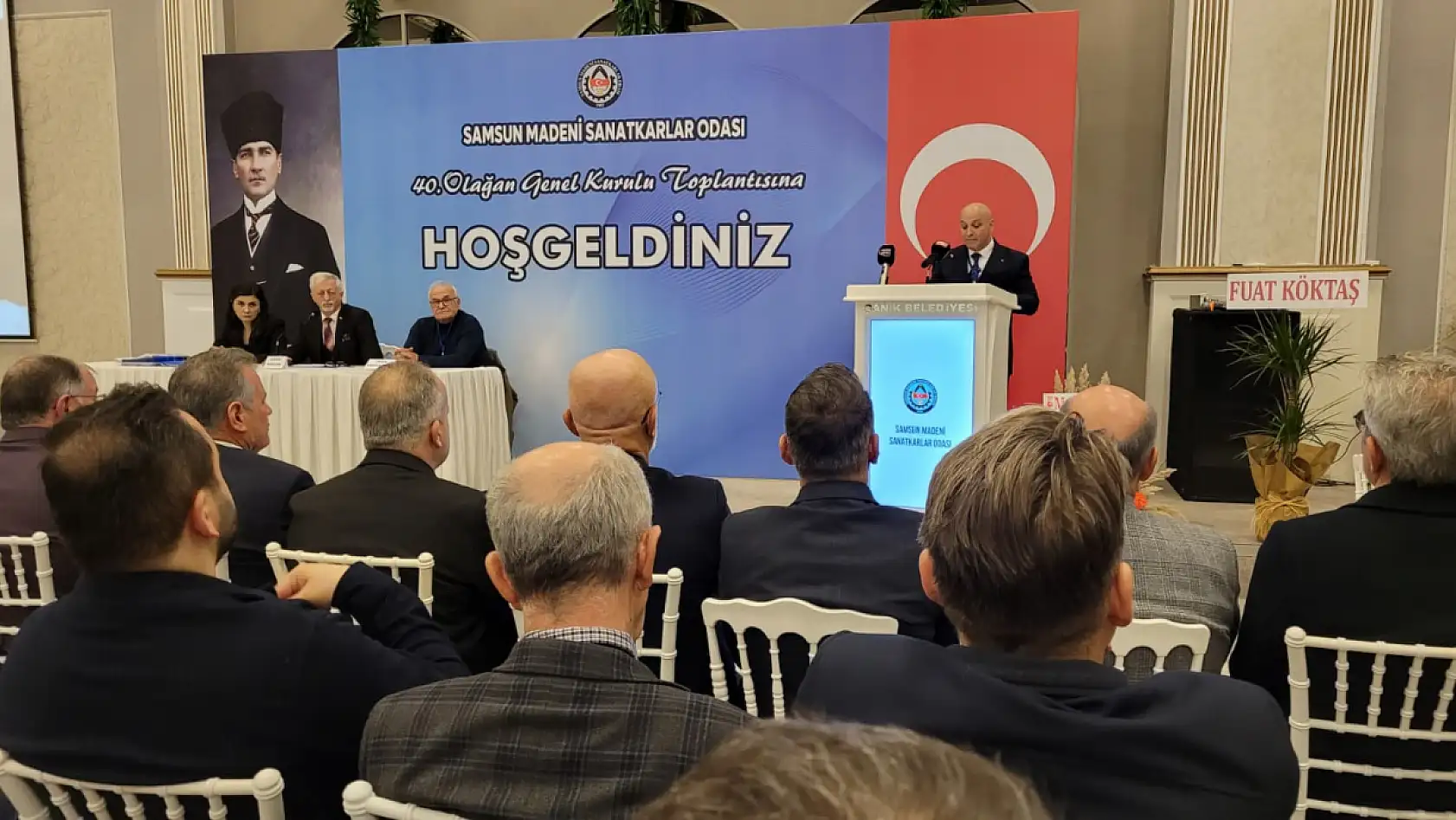 Samsun Madeni Sanatkarlar Odası'nda Genel kurul heyecanı