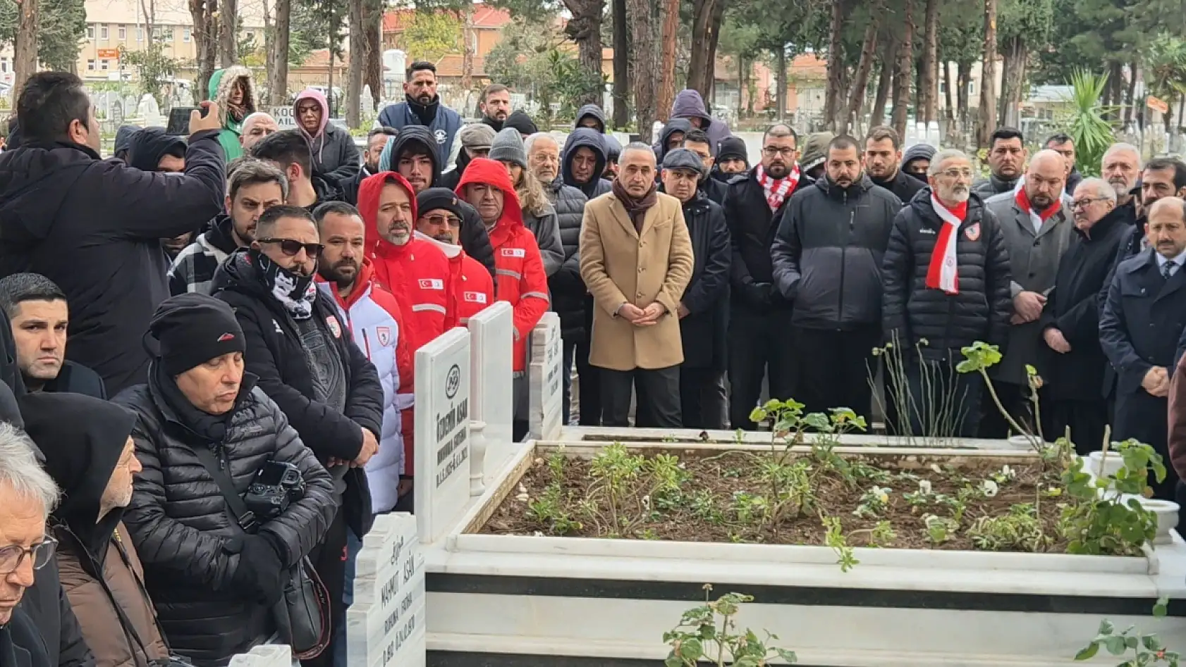 Samsunspor futbol şehitlerini dualarla andı