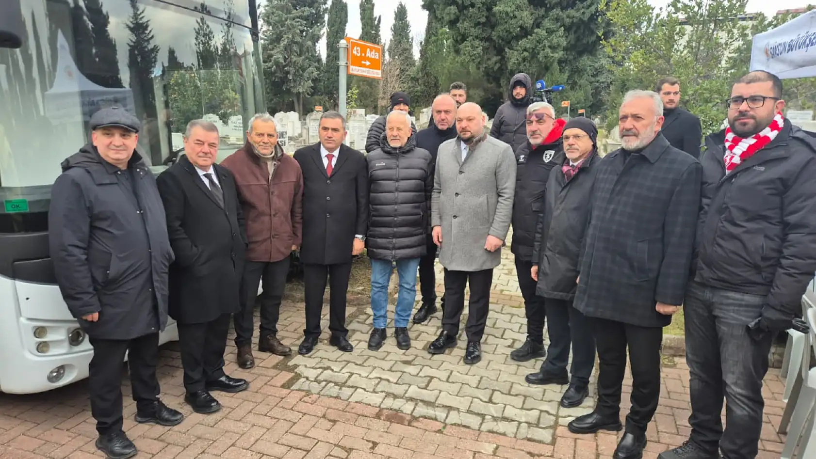 Samsunspor futbol şehitlerini dualarla andı