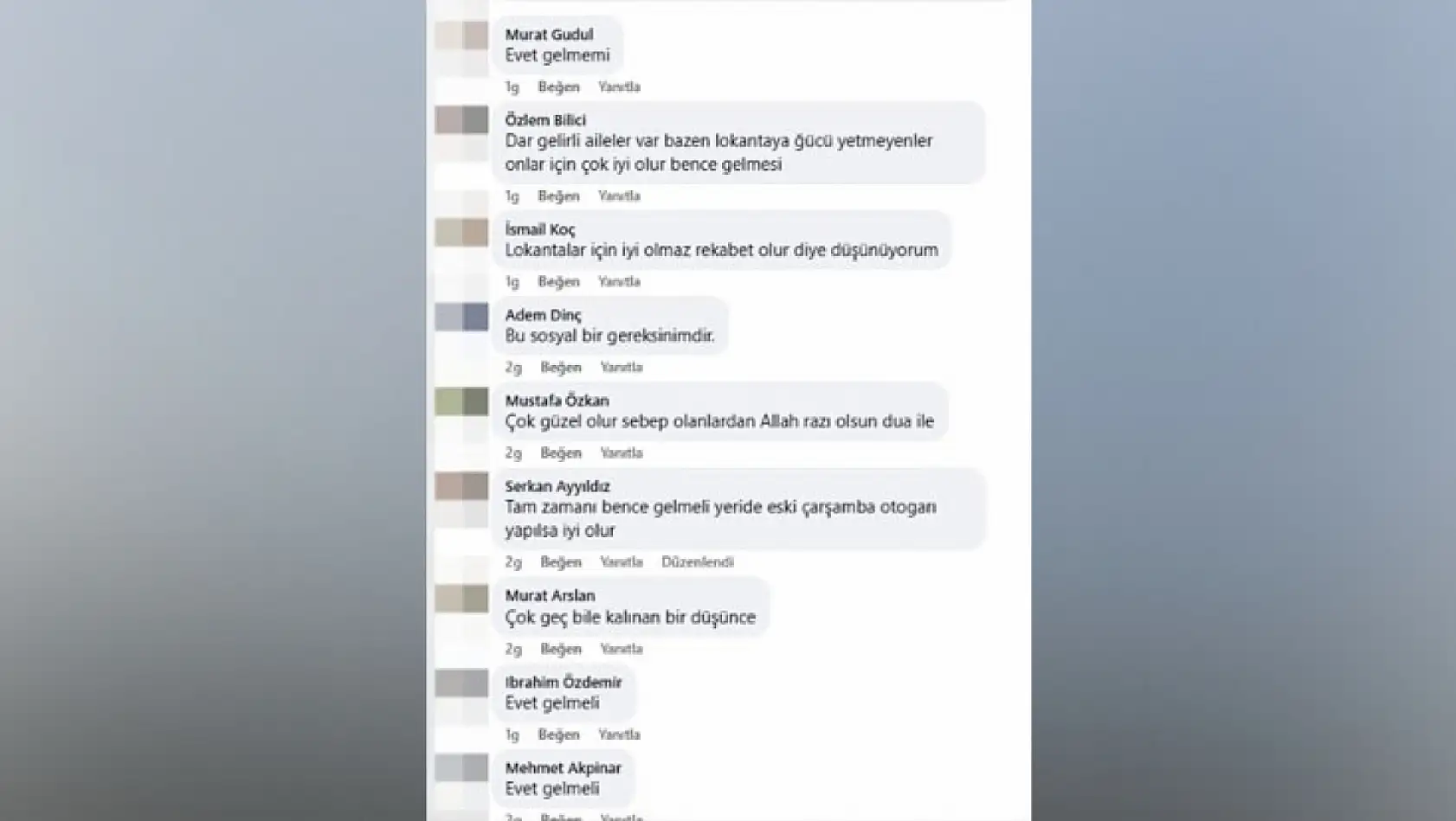 Çarşamba'ya 153 Restoran gelmeli mi?