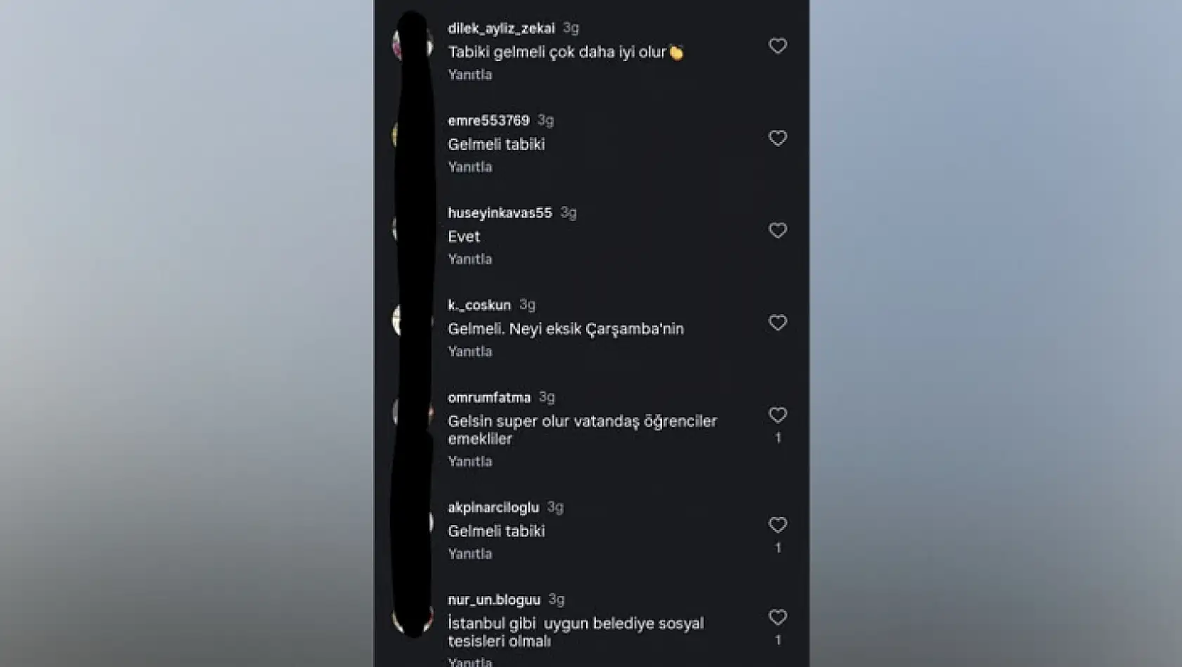 Çarşamba'ya 153 Restoran gelmeli mi?