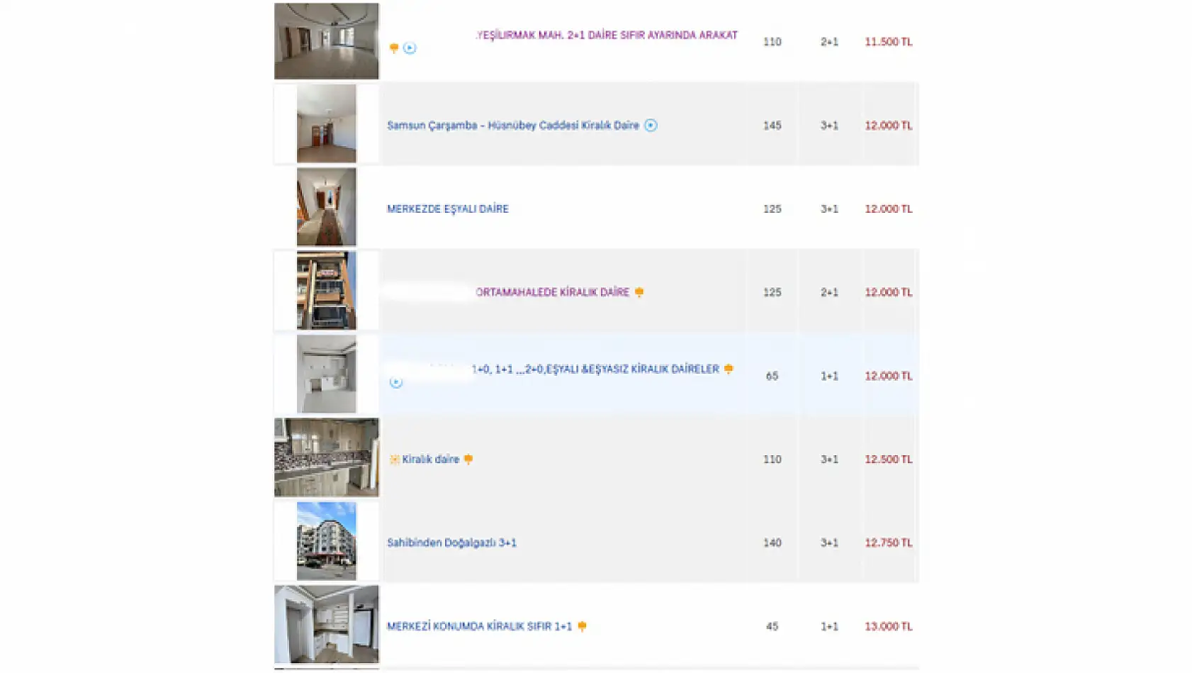 Çarşamba'da barınma krizi! Kiralar 32 bin TL'ye dayandı