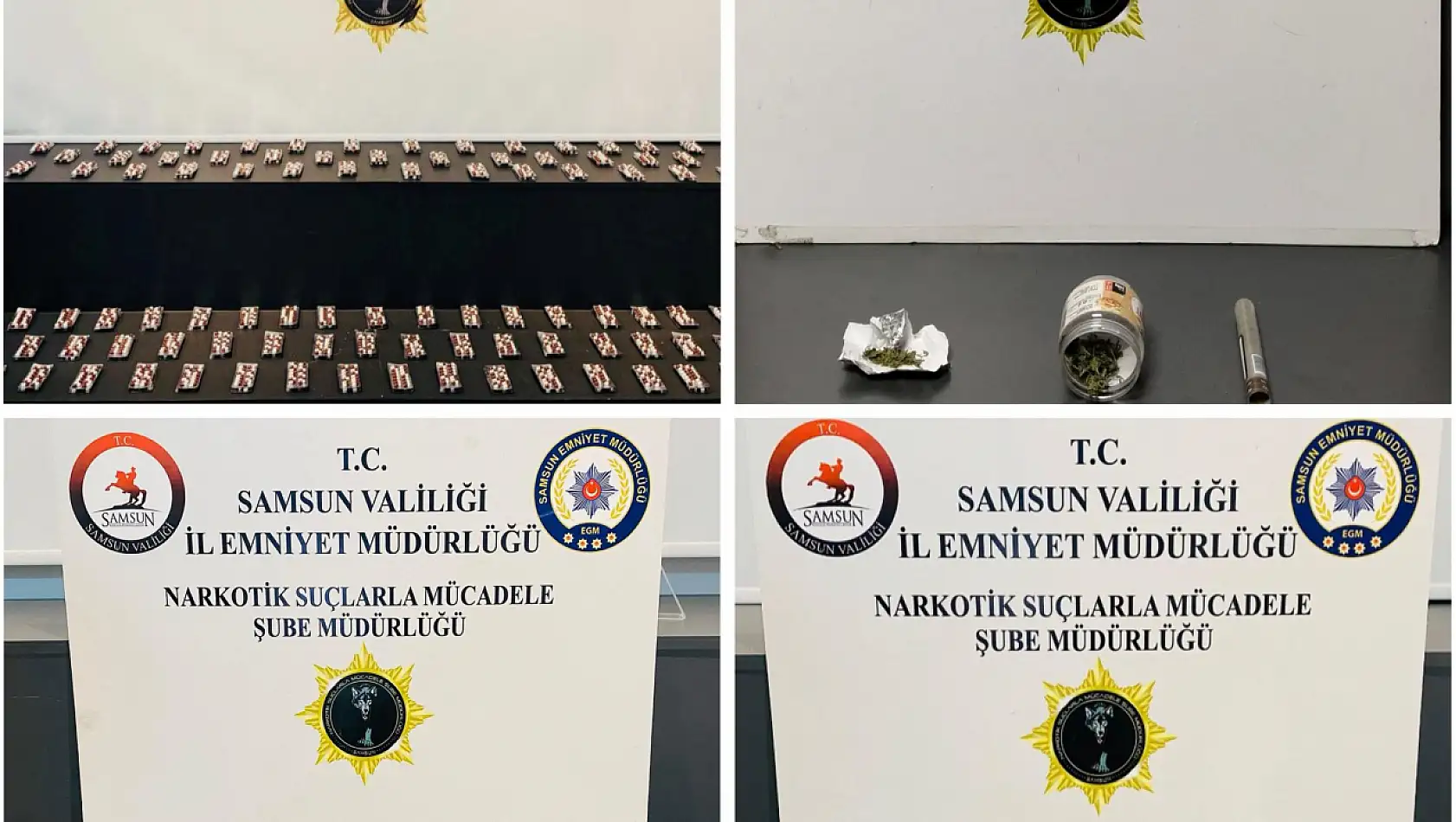 Samsun'da uyuşturucu operasyonu: 5 zanlı yakalandı