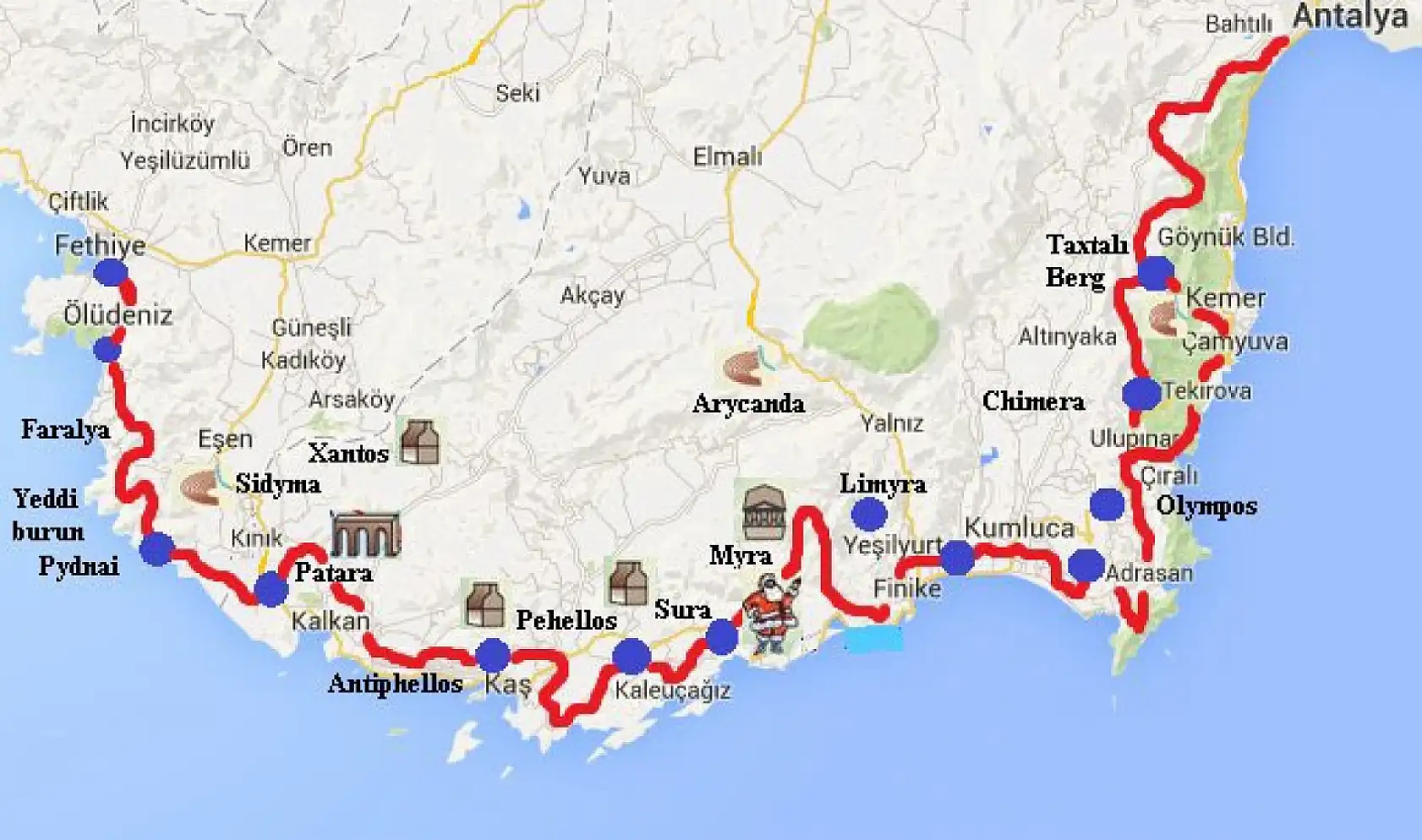 Likya Yolu, dünyanın en iyi yürüyüş rotası seçildi