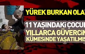 11 Yaşındaki Çocuk Yıllarca Güvercin Kümesinde Yaşatılmış