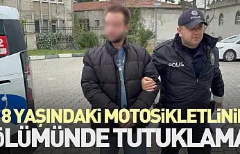 18 Yaşındaki Motosikletlinin Ölümünde Tutuklama