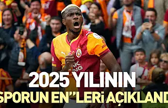 2025 Yılının 'Sporun En'leri Açıklandı