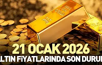 21 Ocak 2026 – Altın Fiyatlarında Son Durum