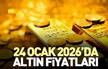 24 Ocak 2026'da Altın Fiyatları