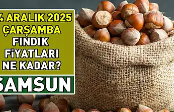24 Aralık 2025 Samsun fındık fiyatları ne kadar?