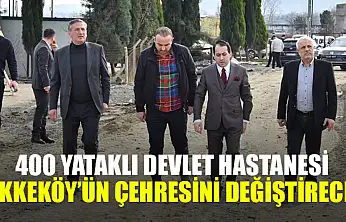 400 yataklı devlet hastanesi Tekkeköy'ün çehresini değiştirecek