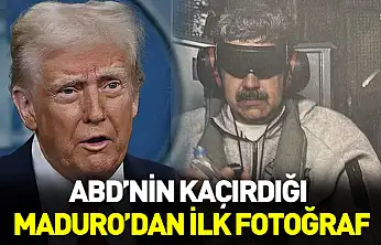 ABD'nin kaçırdığı Maduro'dan ilk fotoğraf