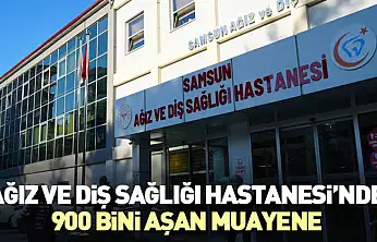 Ağız ve Diş Sağlığı Hastanesi'nde 900 Bini Aşan Muayene