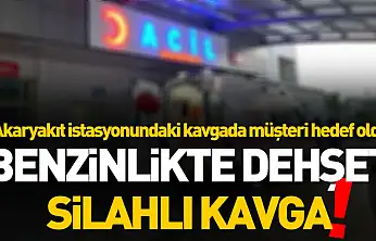 Akaryakıt İstasyonunda Silahlı Kavga: 1 Yaralı