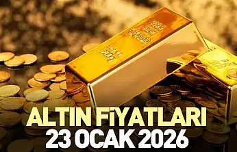 Altın fiyatları 23 ocak 2026
