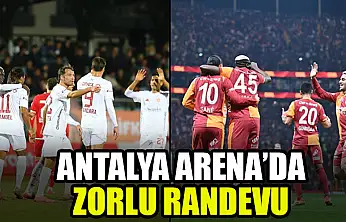 Antalya Arena'da Zorlu Randevu