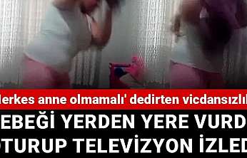 Antalya'da 1 yaşındaki bebeğe şiddet iddiası kamerayla ortaya çıktı