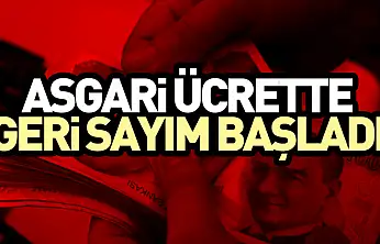 Asgari Ücrette Geri Sayım Başladı