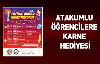 Atakum'da öğrencilere 'karne hediyesi' tadında dolu dolu yarıyıl programı