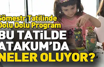 Atakum'da Tatil Çocuklar İçin Renklendi