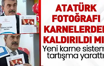 Atatürk Fotoğrafı Karnelerden Kaldırıldı mı? Yeni Karne Sistemi Tartışma Yarattı