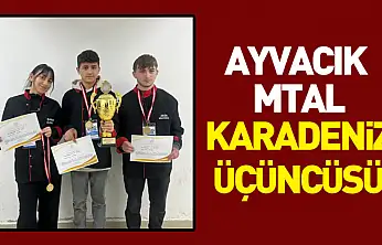 Ayvacık MTAL, Karadeniz üçüncüsü