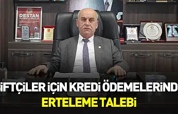 Bafra'da çiftçiler için kredi erteleme çağrısı