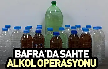 Bafra'da Sahte Alkol Operasyonu