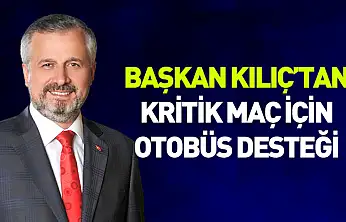Bafra'dan Samsunspor-AEK Maçı için otobüs desteği