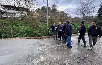 Başkan Karaca'dan Yol Çalışmalarına Yakın Takip