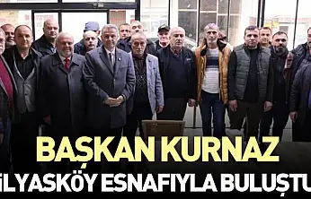 Başkan Kurnaz İlyasköy Esnafıyla Buluştu
