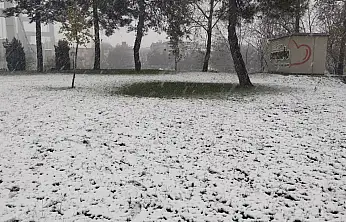 Beklenen Kar geldi: Çarşamba Beyaza Büründü