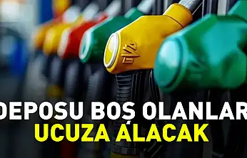 Benzine indirim bekleniyor