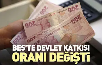 BES'te Devlet Katkısı Oranı Değişti