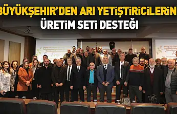 Büyükşehir'den Arı Yetiştiricilerine Üretim Seti Desteği