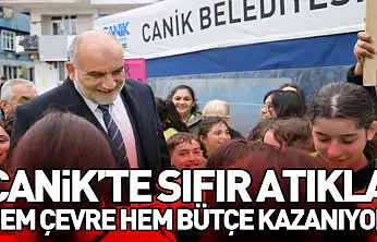 Canik'te sıfır atıkla hem çevre hem bütçe kazanıyor
